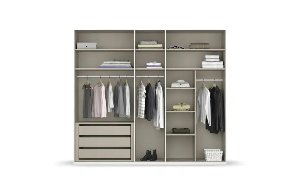 Drehtürenschrank 251 cm 5 Stück