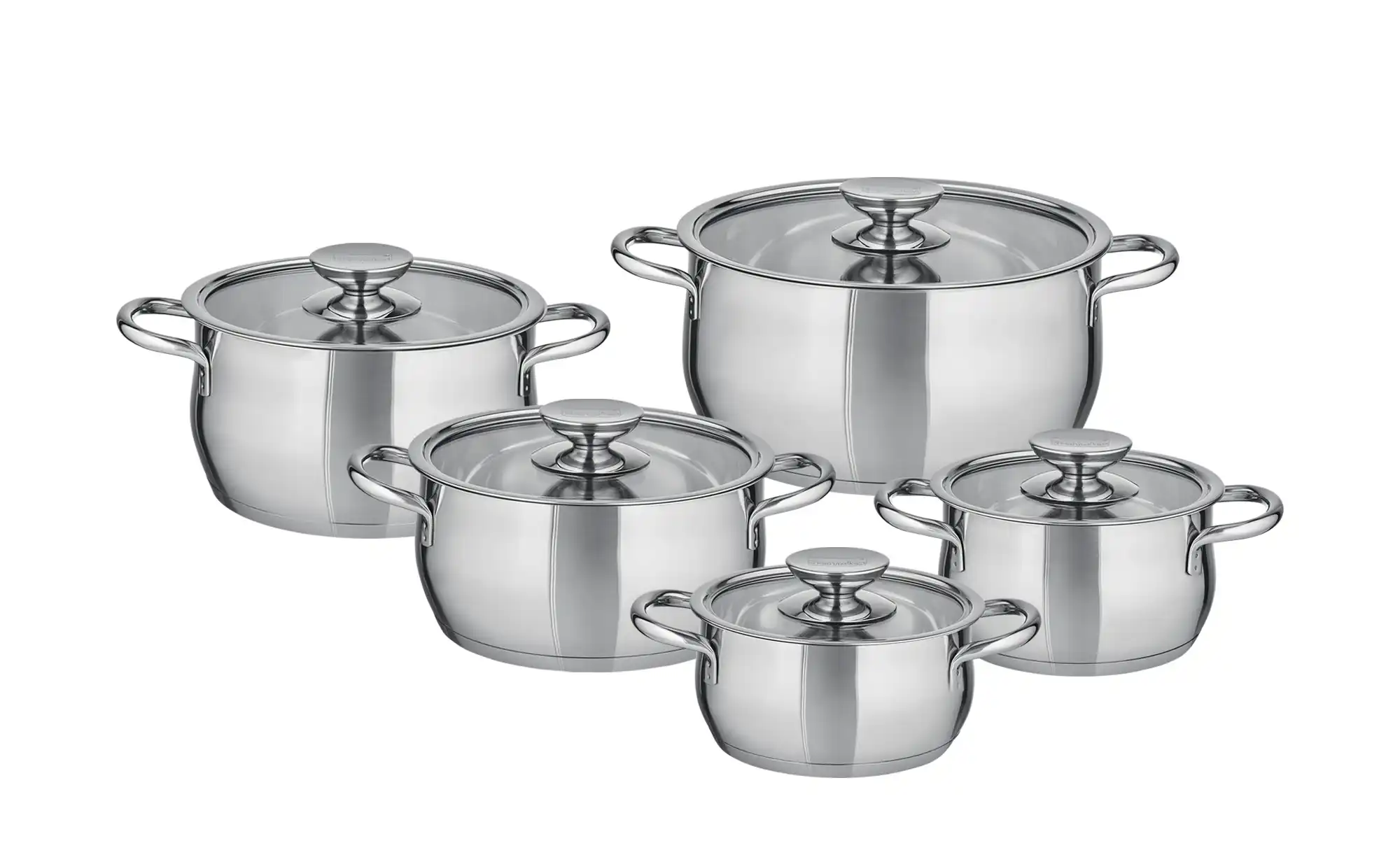 Berndes Topfset, 5-teilig Romantika