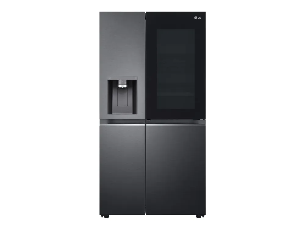 LG GSXV90MCDE - Køleskab/fryser - side-by-side med vanddispenser, isdispenser - bredde: 91.3 cm - dybde: 73.5 cm - højde: 179 cm - 635 liter - Klasse E