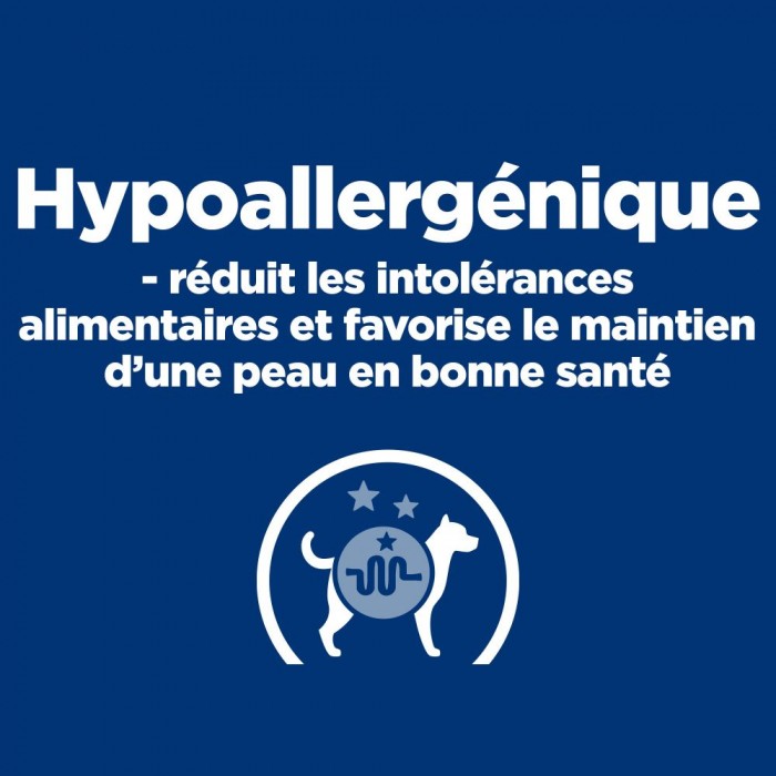 HILL'S Prescription Diet d/d Food Sensitivities au Canard - Croquettes pour chien