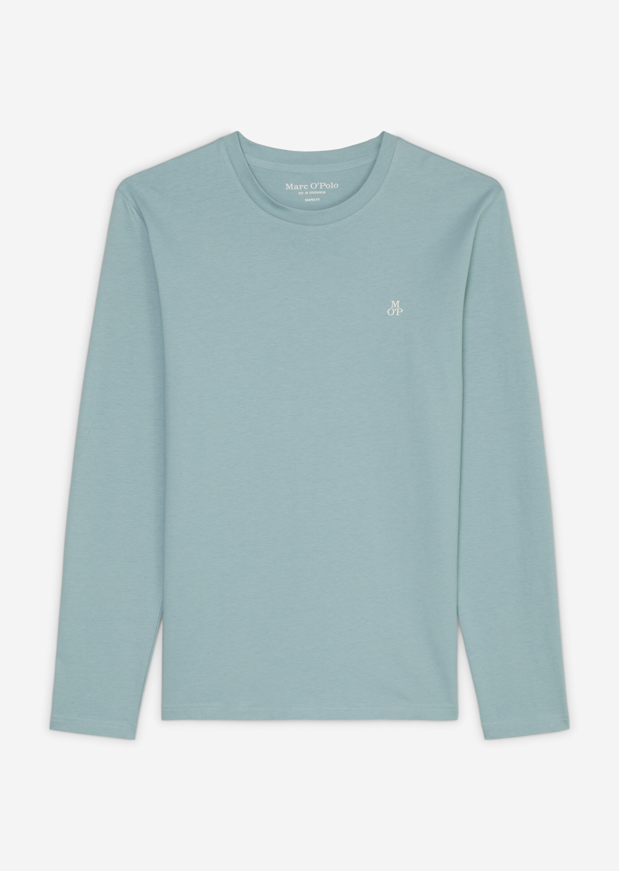 Longsleeve shaped aus reiner Bio-Baumwolle