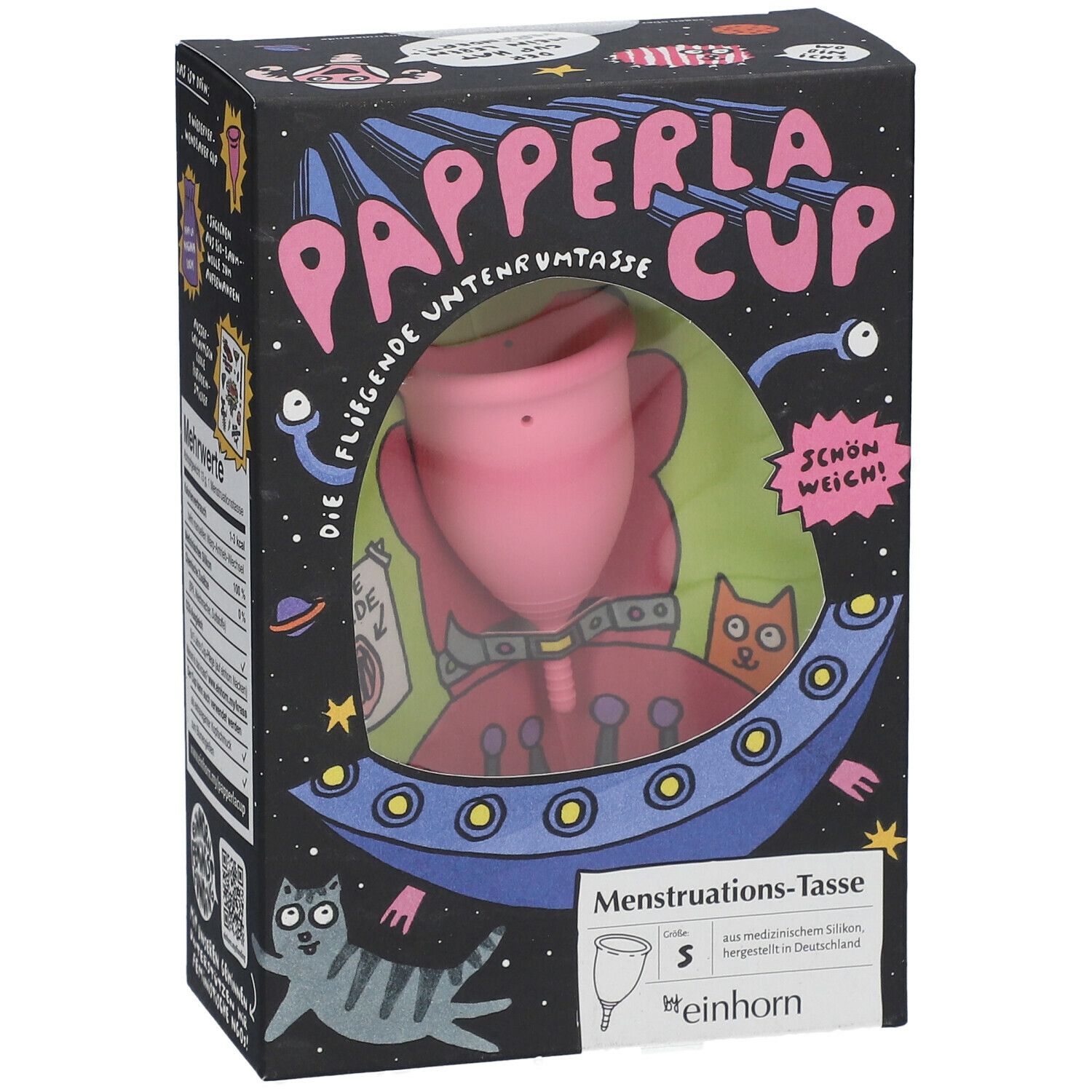 by einhorn PAPPERLA CUP Menstruations-Tasse klein