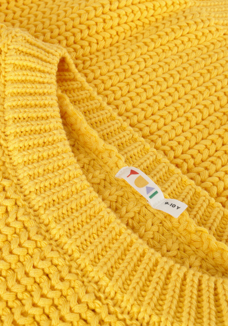 YUKI KIDSWEAR gele yuki kidswear trui chunky knitted sweater