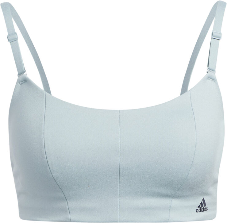 adidas Yoga Studio Light-Support bh Blå