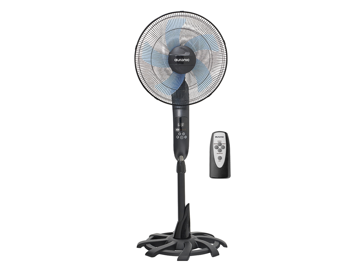 Auronic statiefventilator met afstandsbediening - Black