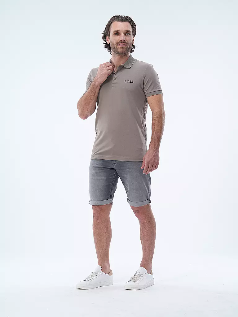 MAC Jeansshorts JOG' N  hellgrau