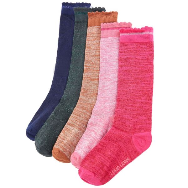 vidaXL Meias para Criança 5 Pares UE 26-29 - 14978