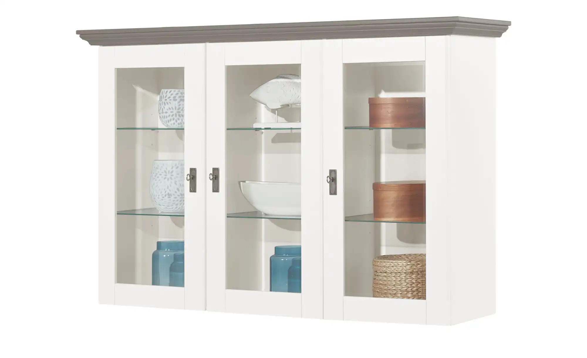 maison bleue Vitrinenaufsatz für Sideboard  Florian