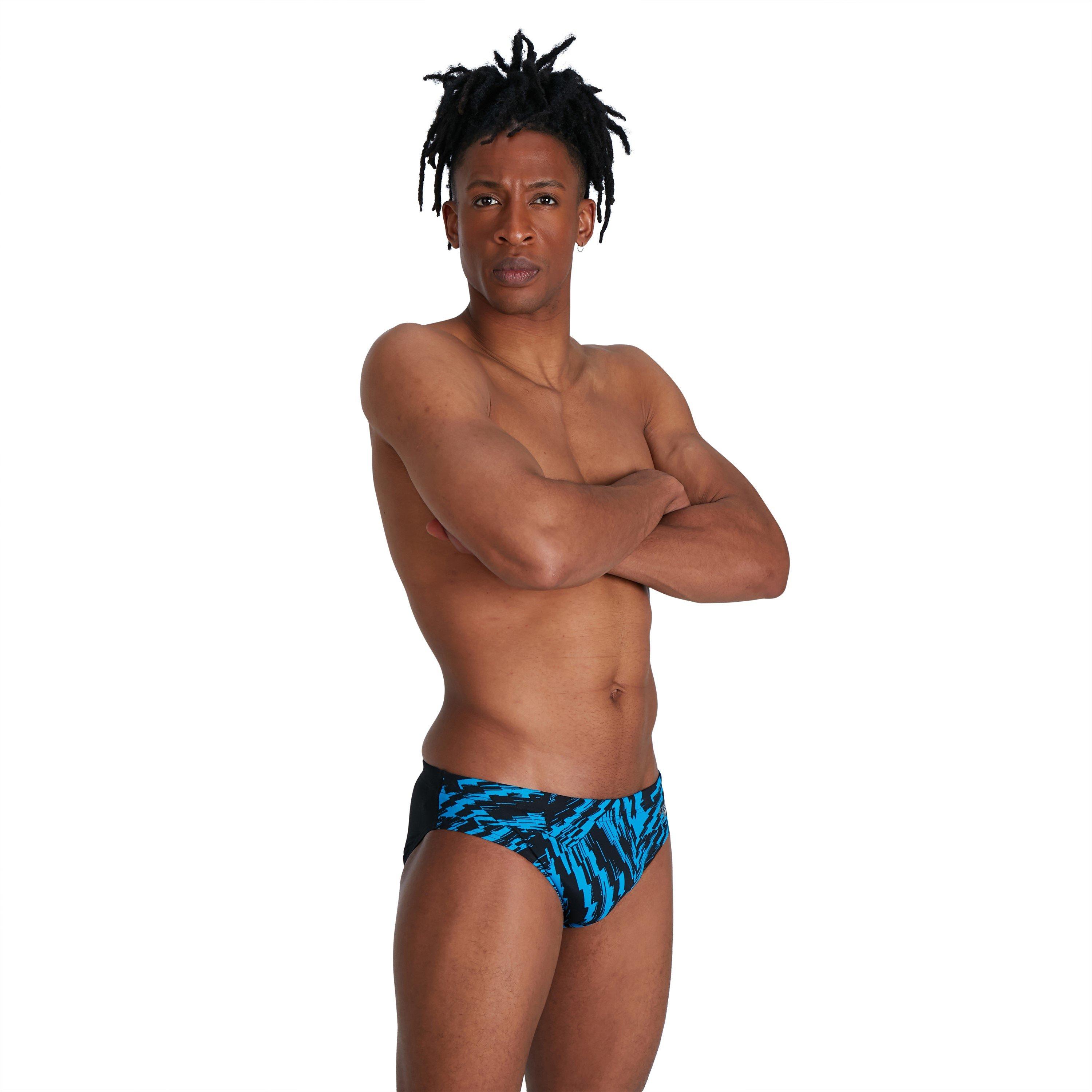 Speedo All Over Print 7cm Brief Mens