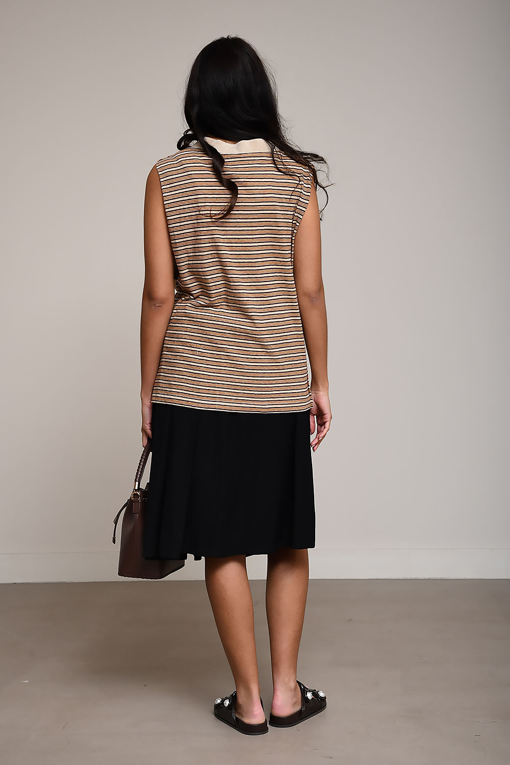 Eva leather t-shirt