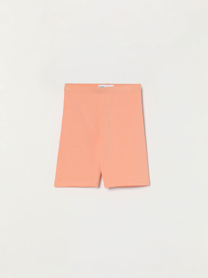 Conjunto de 4 peças composto por moletom, camiseta, shorts e leggings - Rosa Chiclete