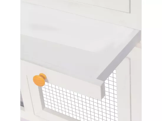 Cage double pour animaux Bois