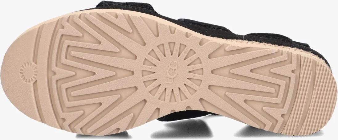 UGG zwarte ugg sandalen ileana ankle