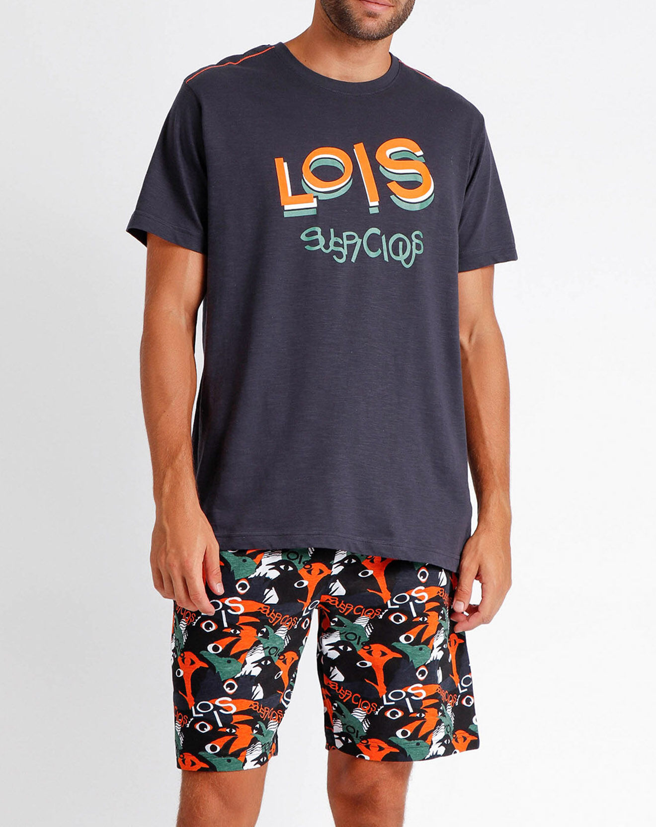Lois Pyjama gris