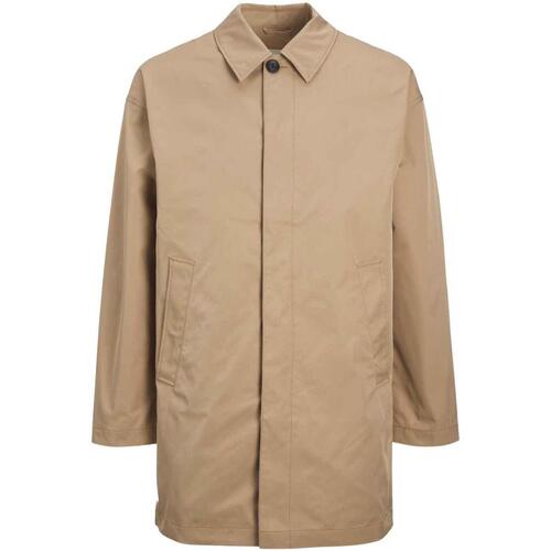 Jack & Jones - JJECREASE MAC COAT NOOS Beige
