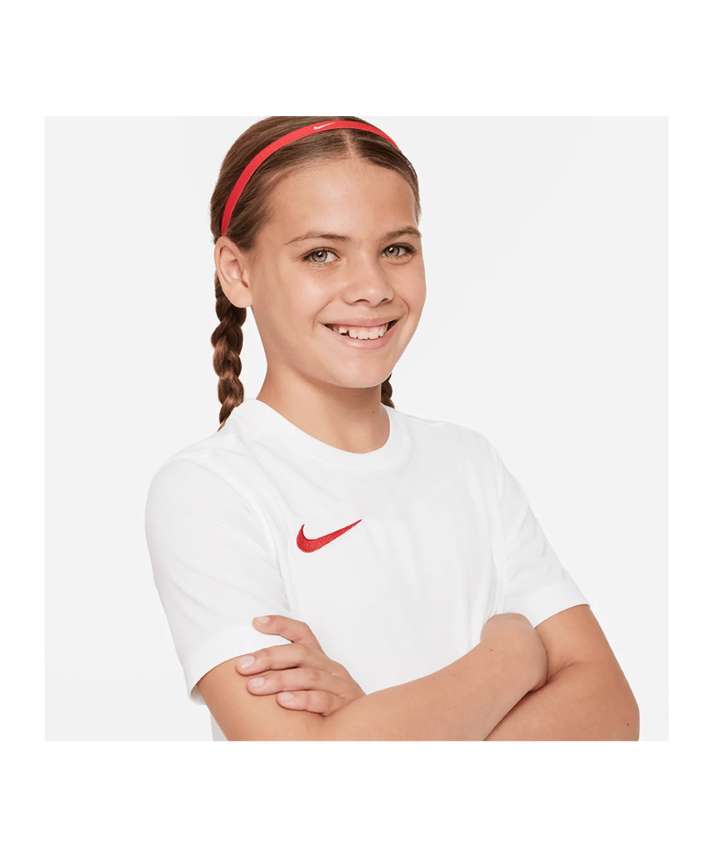 Nike Park VII Trikot Kids Weiss Rot F103