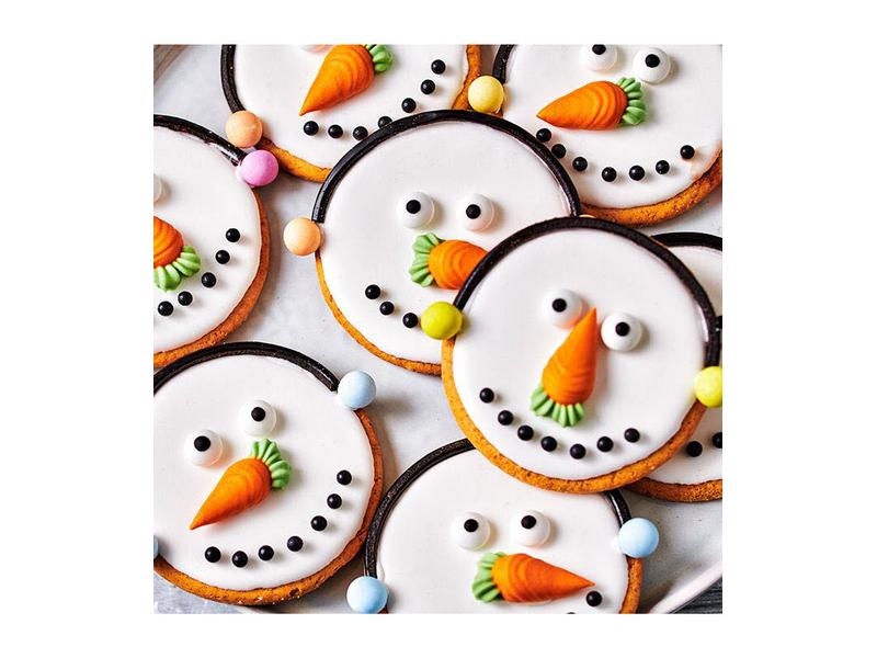 Funcakes Zuckerdekore FunCakes Zuckeraugen Rund 64 Stück Runde Augen aus Zucker und Eiweisspulver