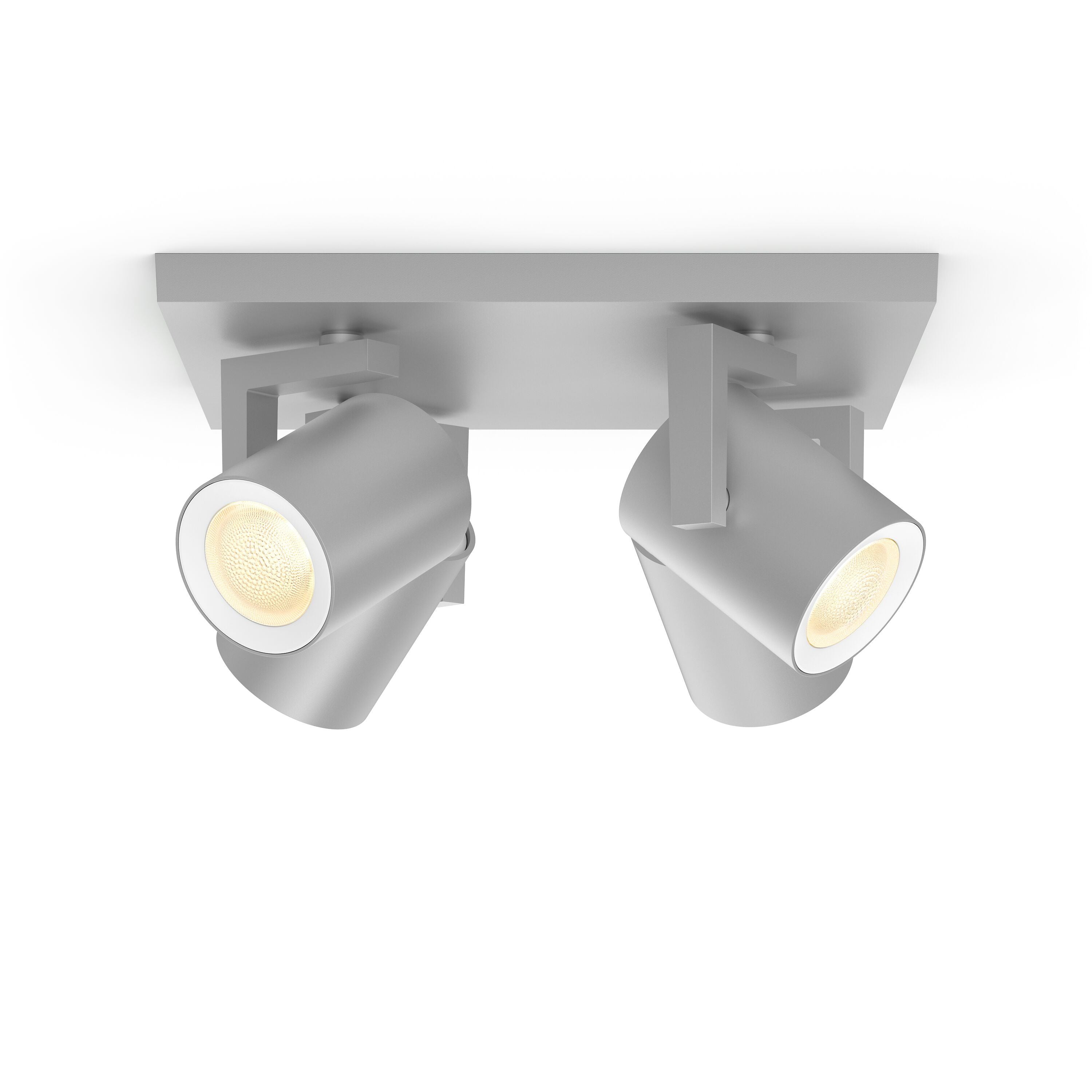 LE_HUE WACA Spot Argenta 1flg Aluminium - Silberfarbig / B: 24.0 cm x H: 10.8 cm