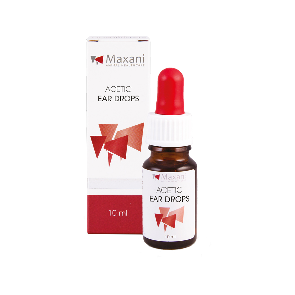 Maxani Acetic Eardrops (Zure Oordruppels)