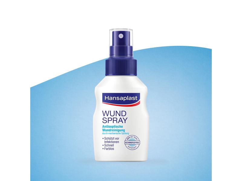 Hansaplast Wundspray 50 ml Wundspray zur Reinigung von Wunden