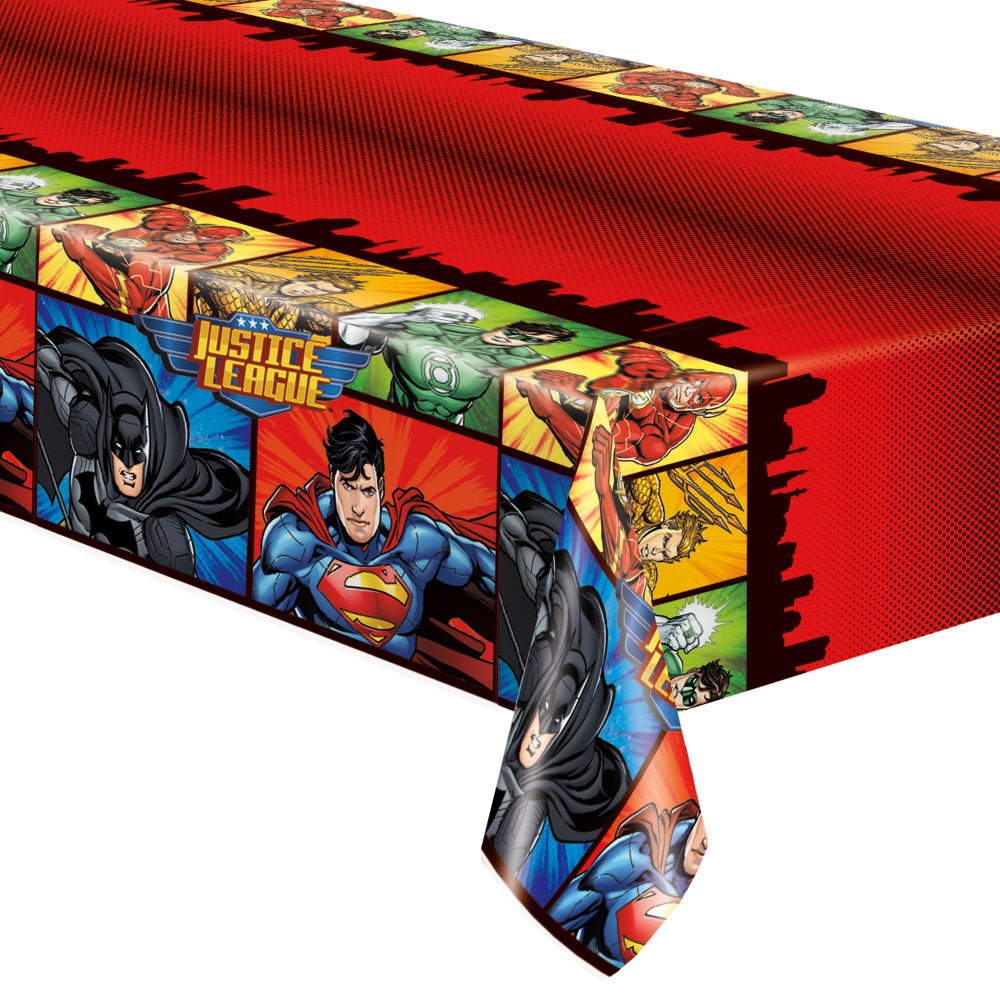 Justice League Tafelkleed 2,13m