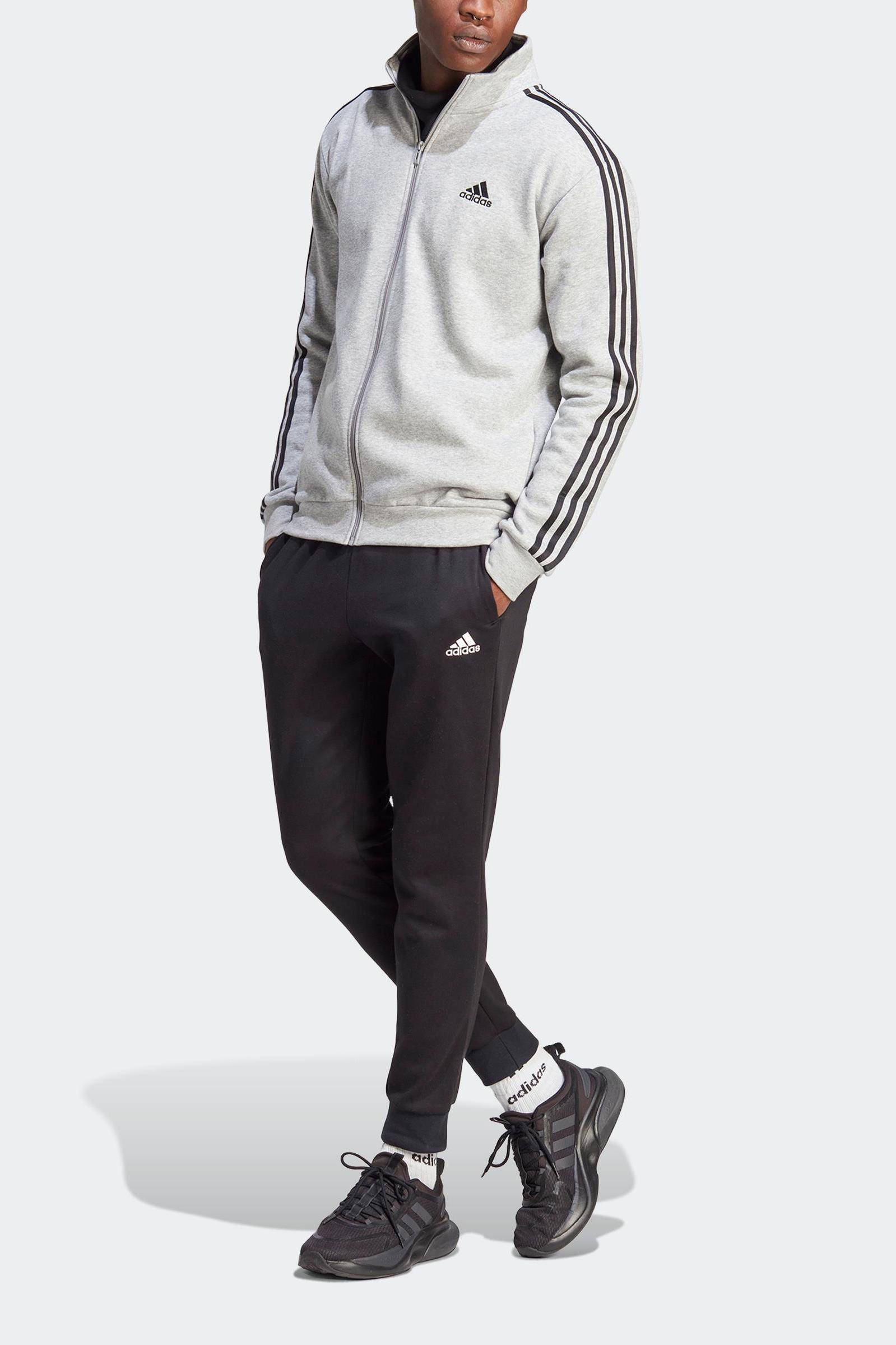 adidas trainingspak grijs/zwary