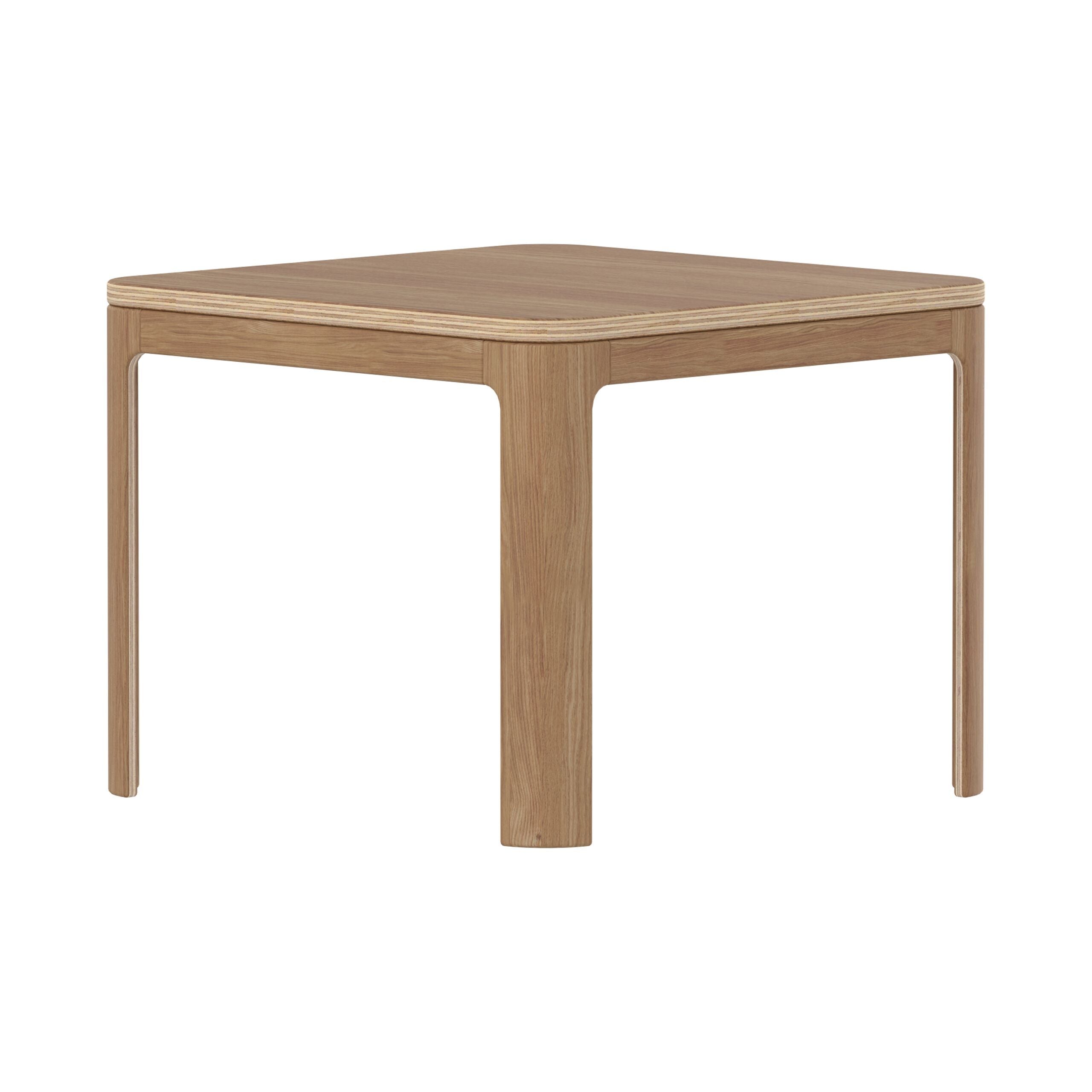 NOVA Kindertisch oak - Natur / B: 60.0 cm x T: 60.0 cm x H: 47.0 cm