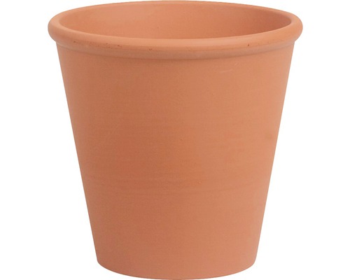 Plantenpot Spang rose klei Ø 12 H 12 cm terracotta