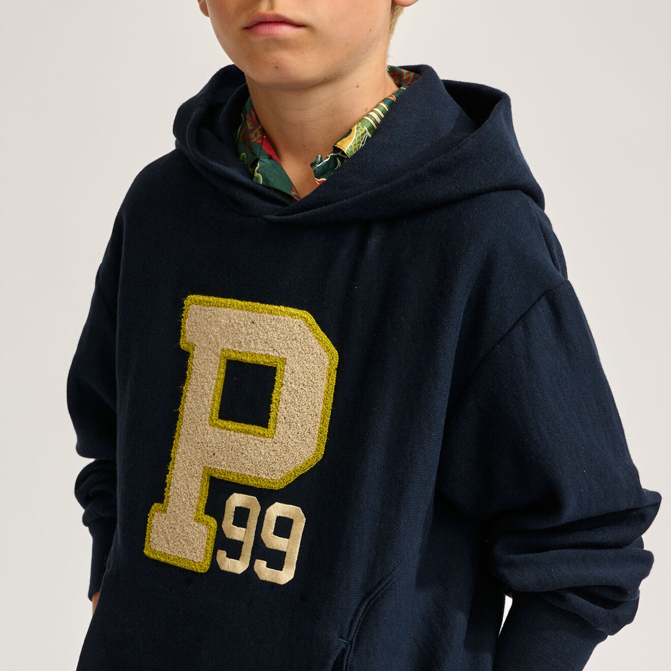 Bellerose Sweat à capuche Fahy marine