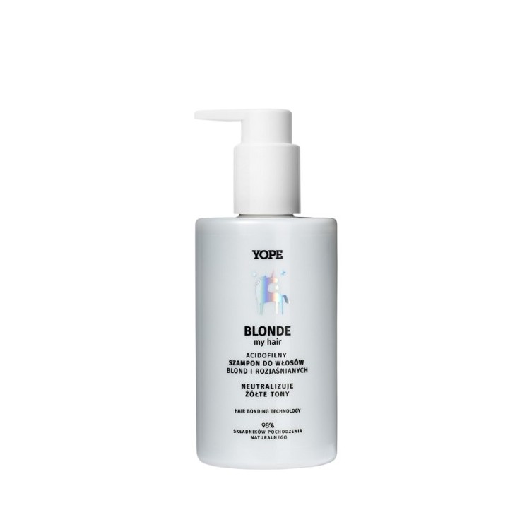 YOPE BLONDE my HAIR Acidophiles Shampoo für blond und blondiertes Haar 300 ml