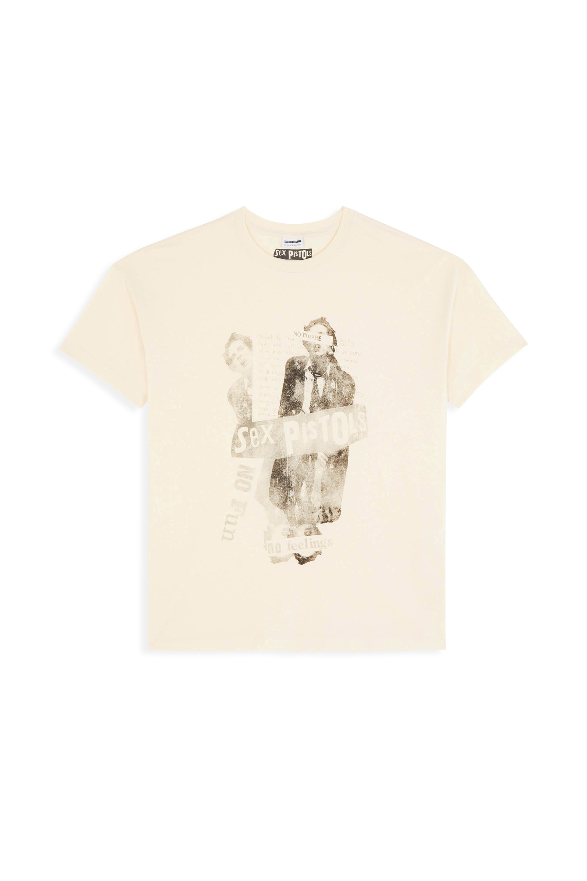 NOISY MAY T-shirt GRUNGE  Beige