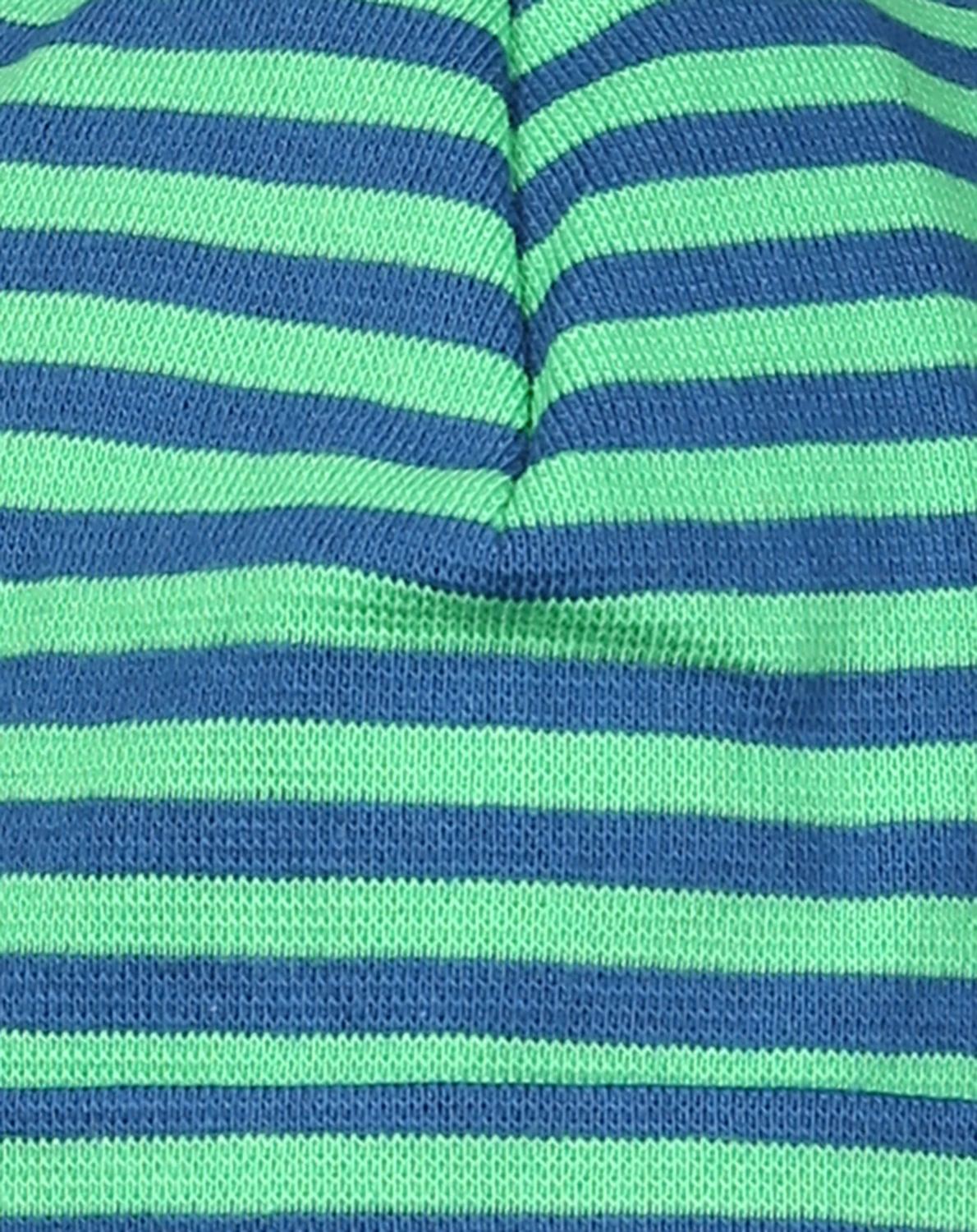 Strickmütze SCHLUPPER geringelt in atlantic grün