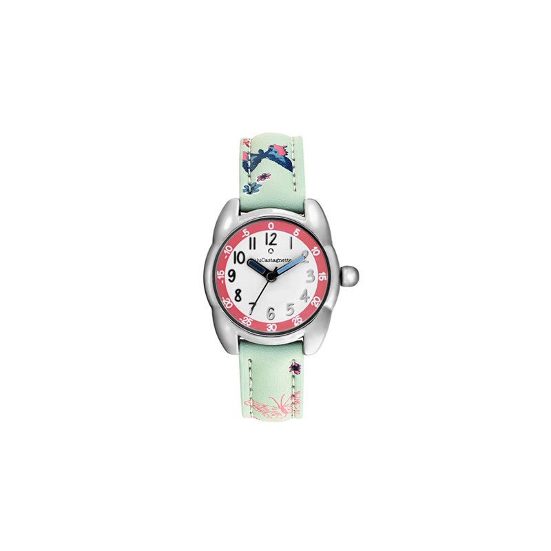 Montre fille analogique Lulu Castagnette - Bracelet cuir - Petite Lulu