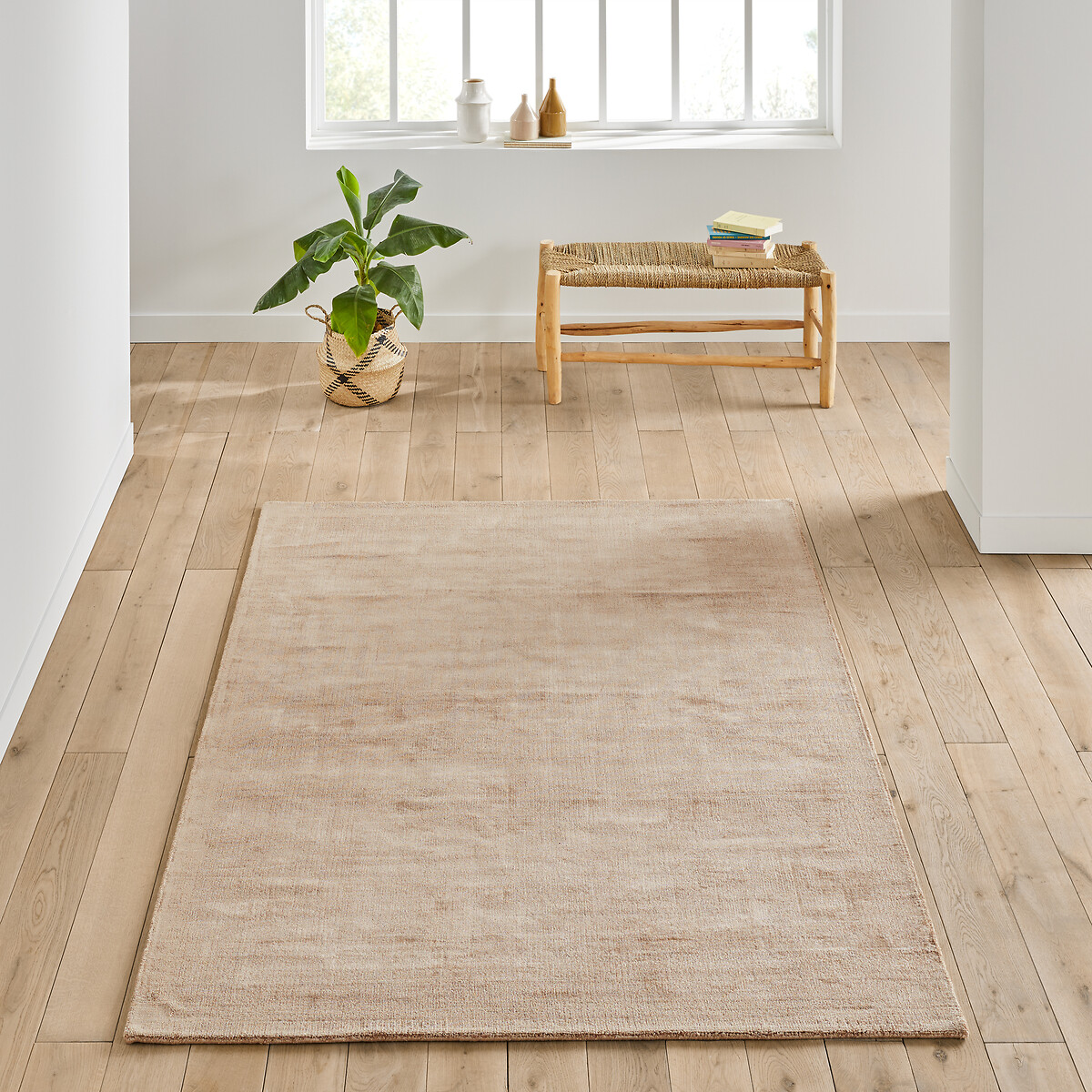 LA REDOUTE INTERIEURS<br>Tapete 100% Tencel™ aspecto usado, Izri