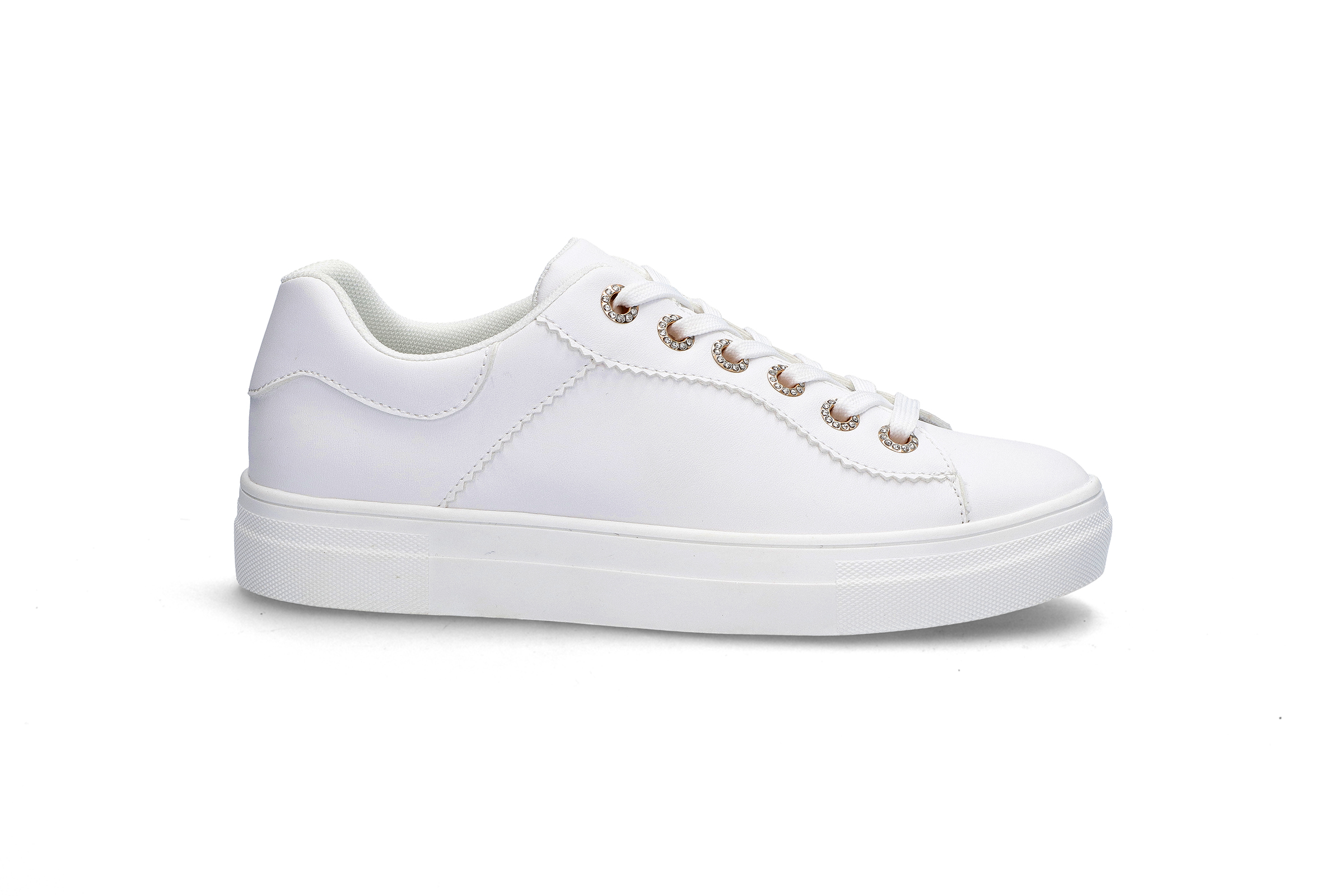 Hvite sneakers