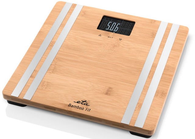 eta Körper-Analyse-Waage »Bamboo Fit« Speicherplatz für bis zu 12 Personen