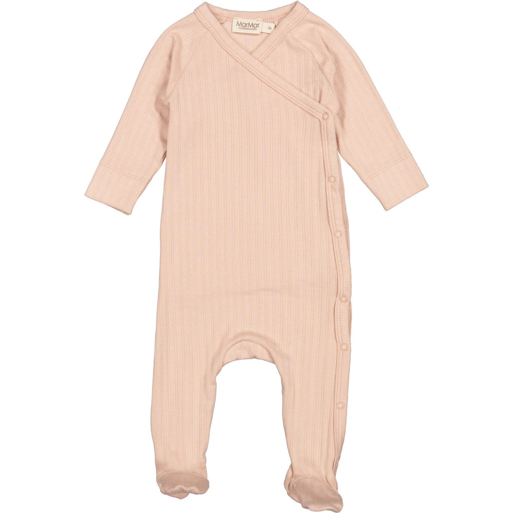 Køb MarMar New Born Micro Modal Light Cheek Rubello Onesie