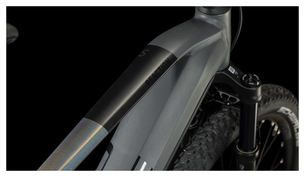VTT Électrique Semi-Rigide Cube Reaction Hybrid SLT 750 Shimano XT 12V 750 Wh 27.5'' Gris Prizm Silver