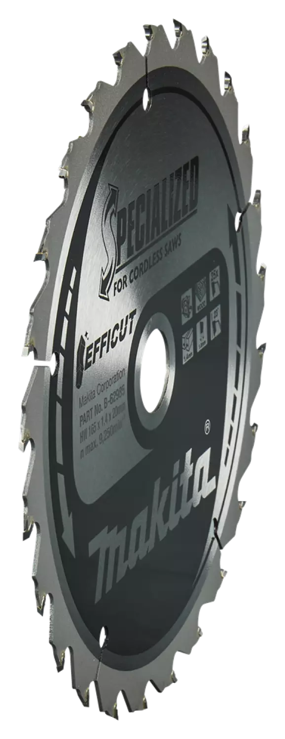 Makita B-62985 Cirkelzaagblad Hout - 165x20x1,4mm 25T