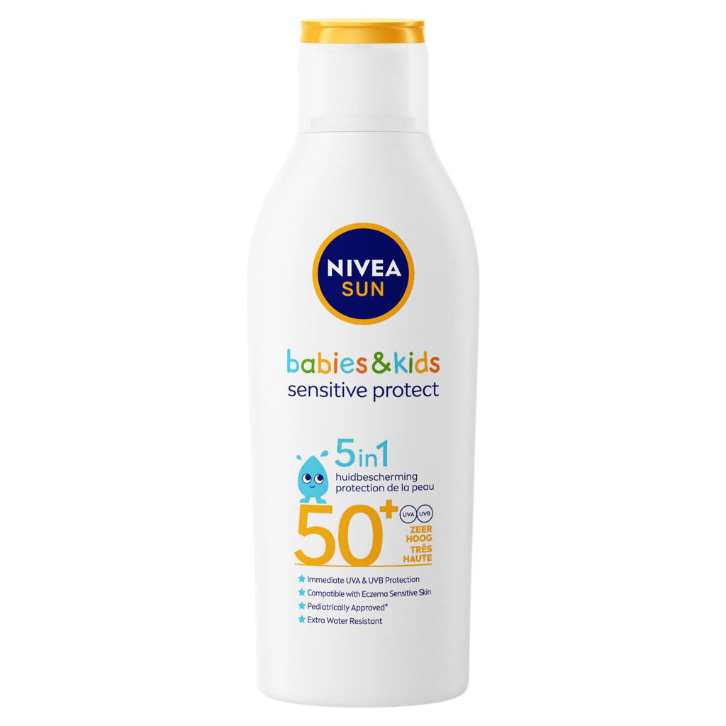 Goede erkend merk zonnebrand Kids Protect & Sensitive lotion SPF50+ - 200 ml