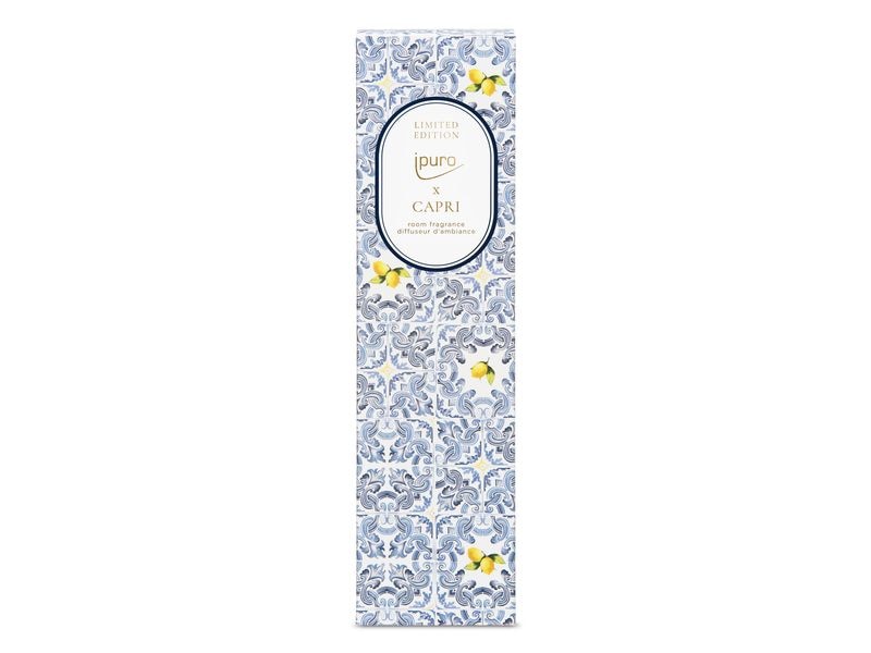 ipuro Duftstäbchen Raumduft Capri 240 ml Hochwertige Aromastäbchen für Innenräume