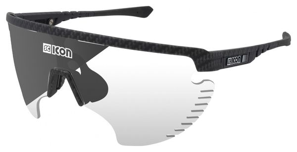 Scicon Sports Aerowing Lamon Lunettes De Soleil De Performance Sportive (Scnpp Silver Fotocromic/Compagnon De Carbone)