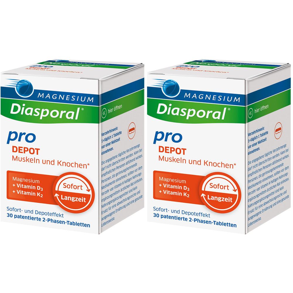 Magnesium-Diasporal® Pro DEPOT Muskeln und Knochen