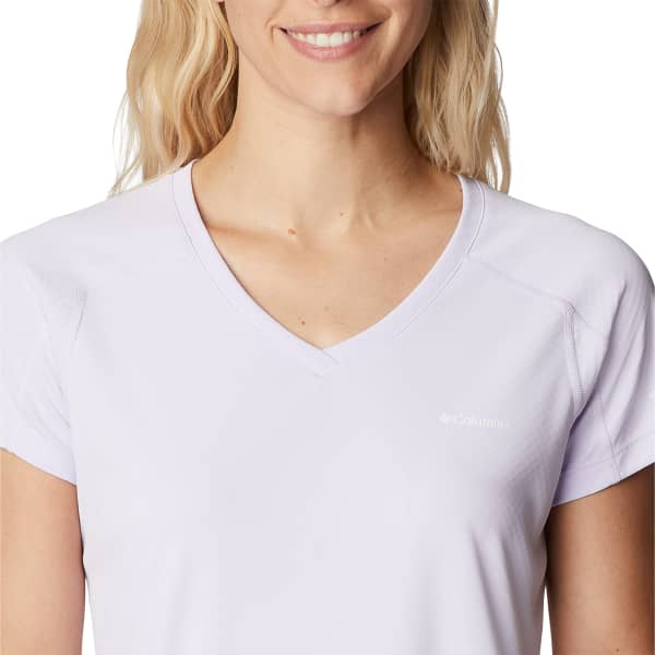 T-shirt randonnée COLUMBIA ZERO RULES™ SHORT SLEEVE SHIRT PURPLE TINT