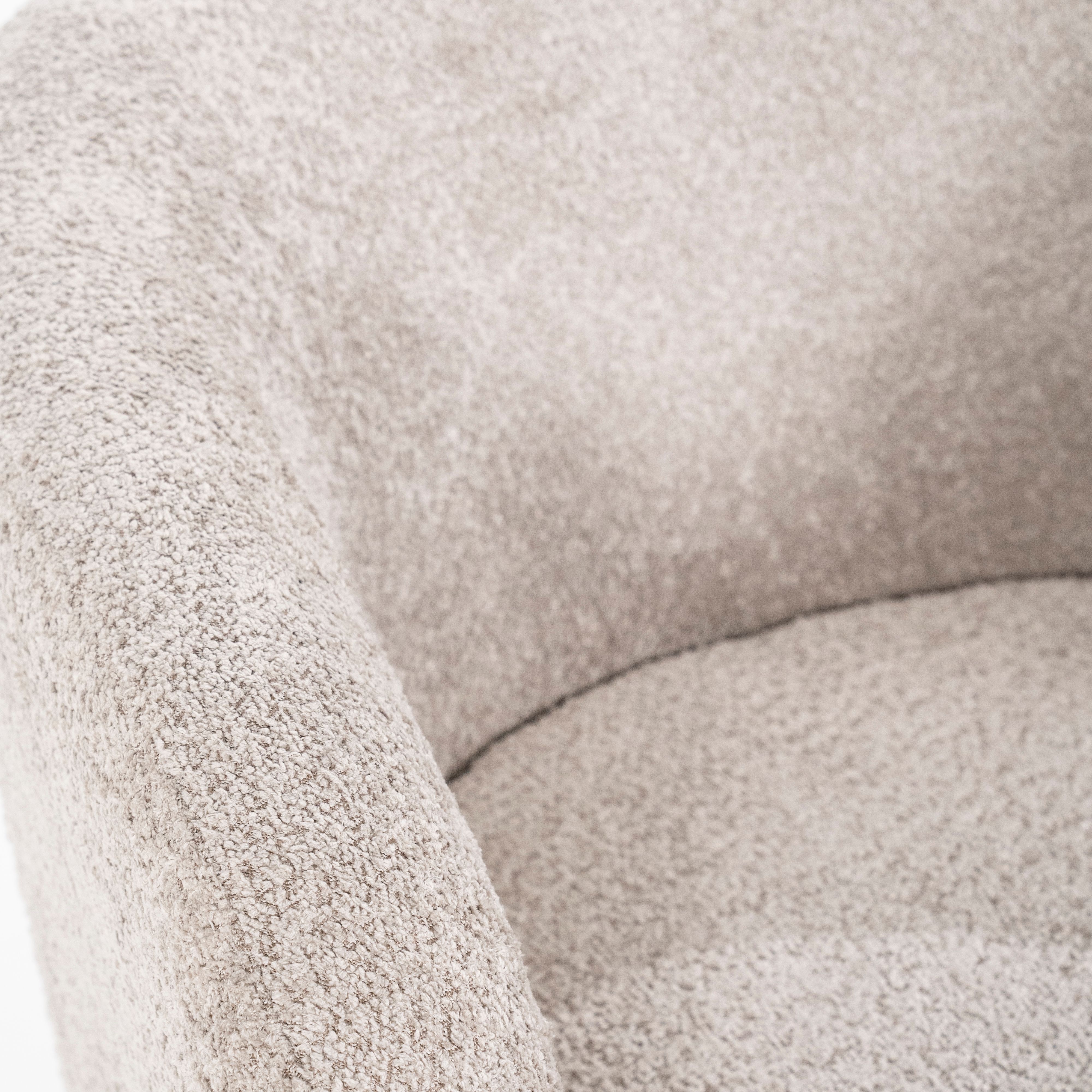 Fauteuil - taupe | 230176 Balou B81 x D78 x H77 cm