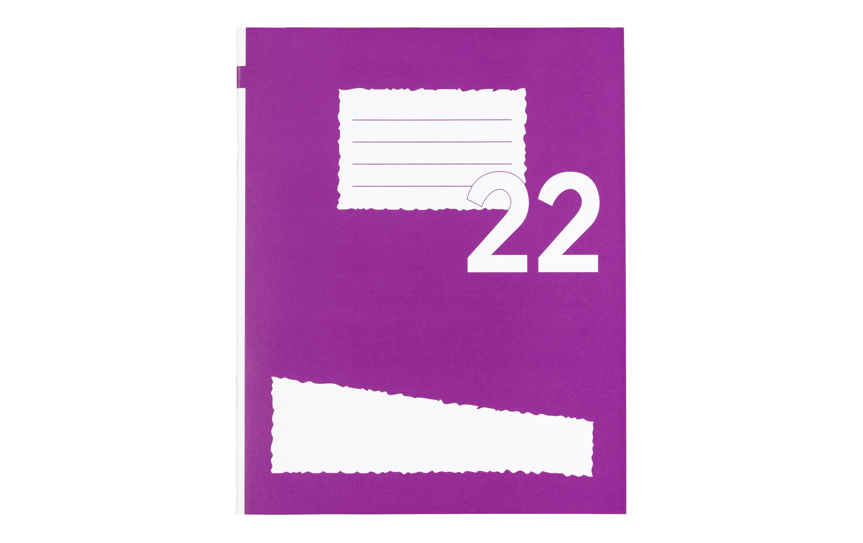 Schulheft FSC E5, Blanko, Violett, 10 StückSchulheft im Format E5