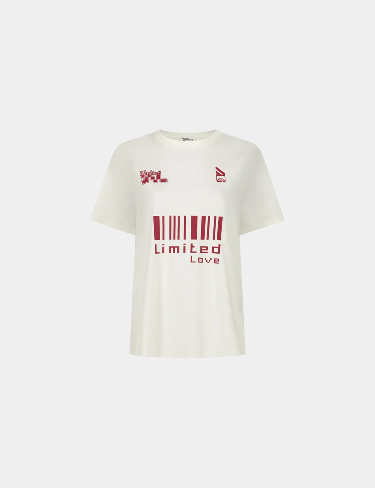 T-shirt sable à message