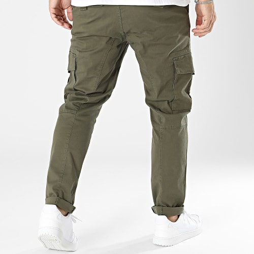 Pantalon Cargo Dean Life Vert Kaki