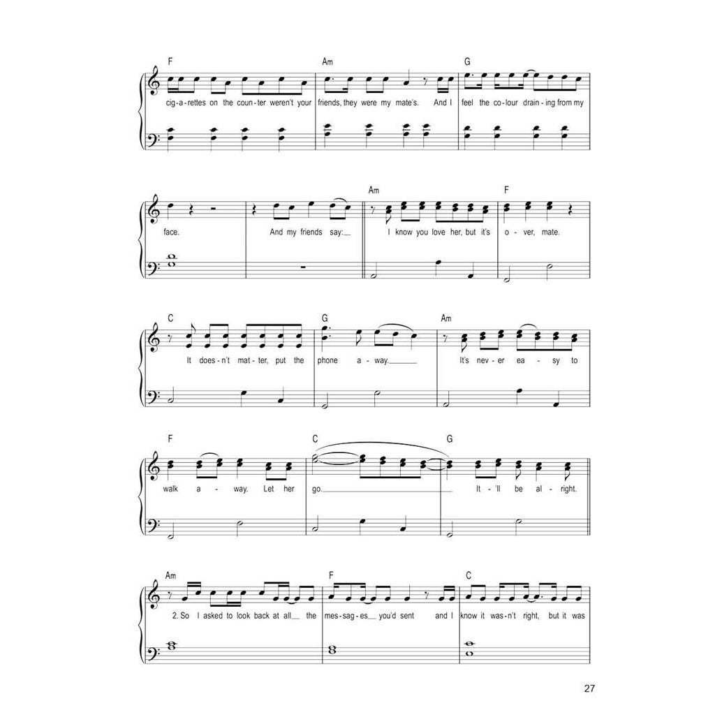 Bosworth 50 Hits in C-Dur 4: Rock & Pop songboek voor piano, keyboard, gitaar en zang