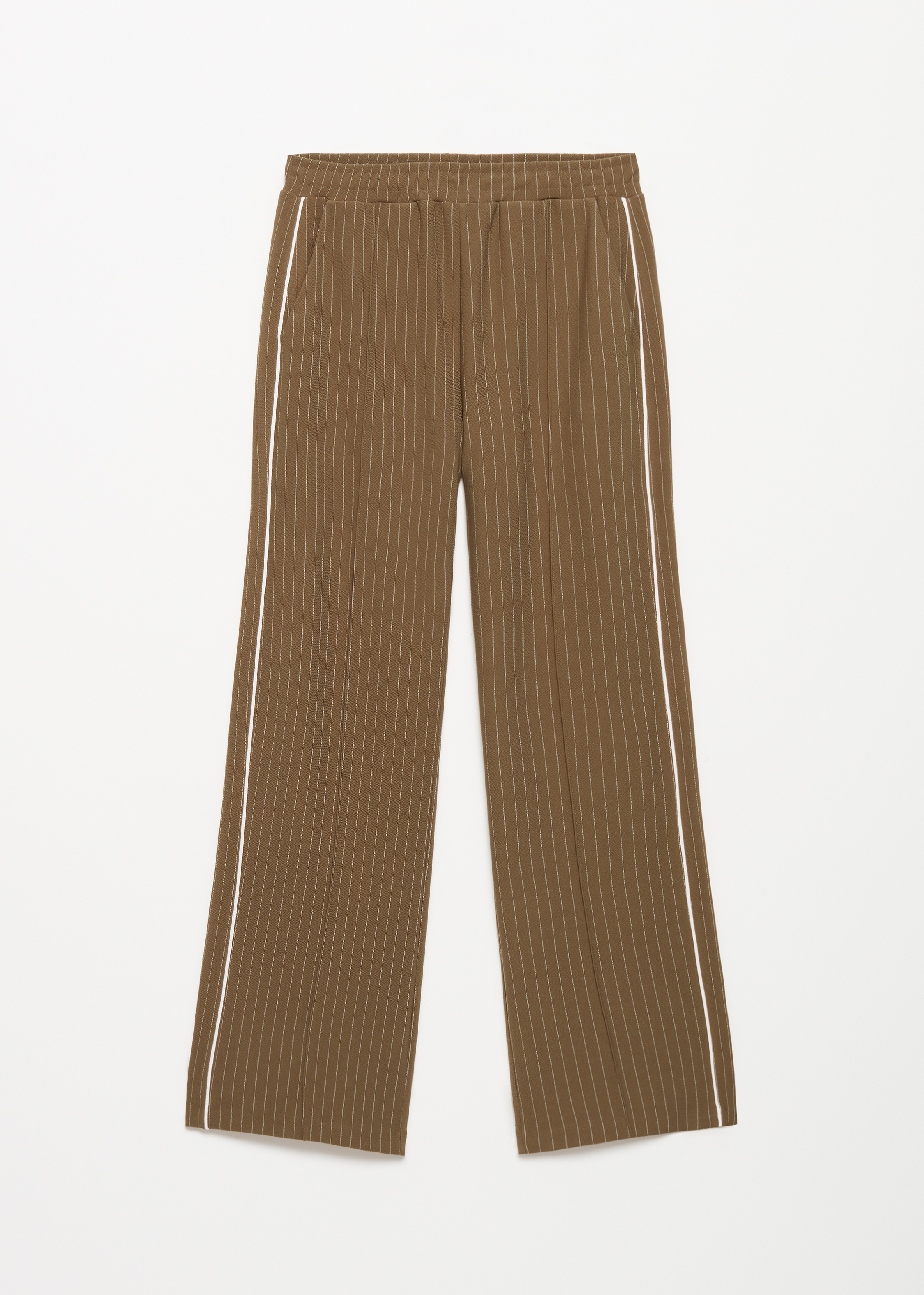 Sporty broek gestreept